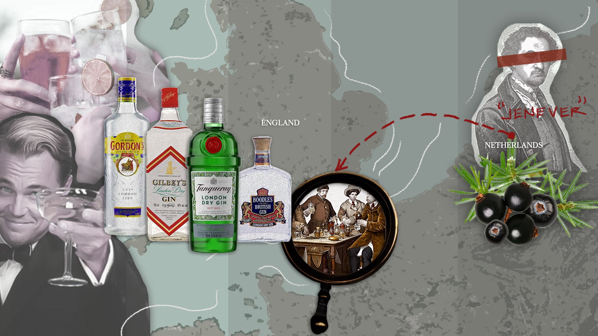 Gin's History: From Medicinal Tonic to Sophisticated Drink