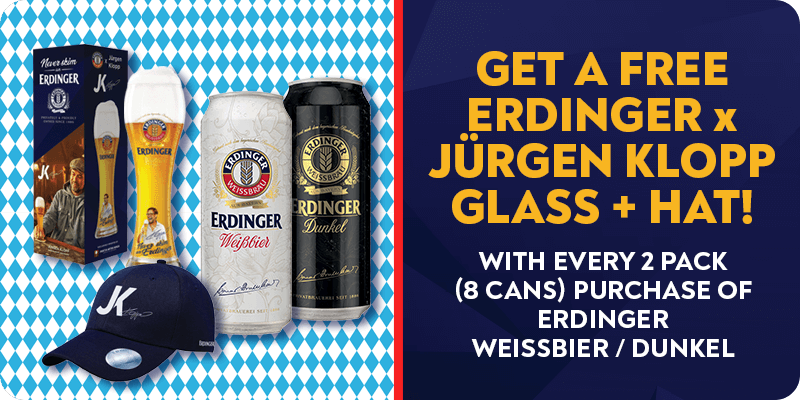 Klopp online erdinger cans