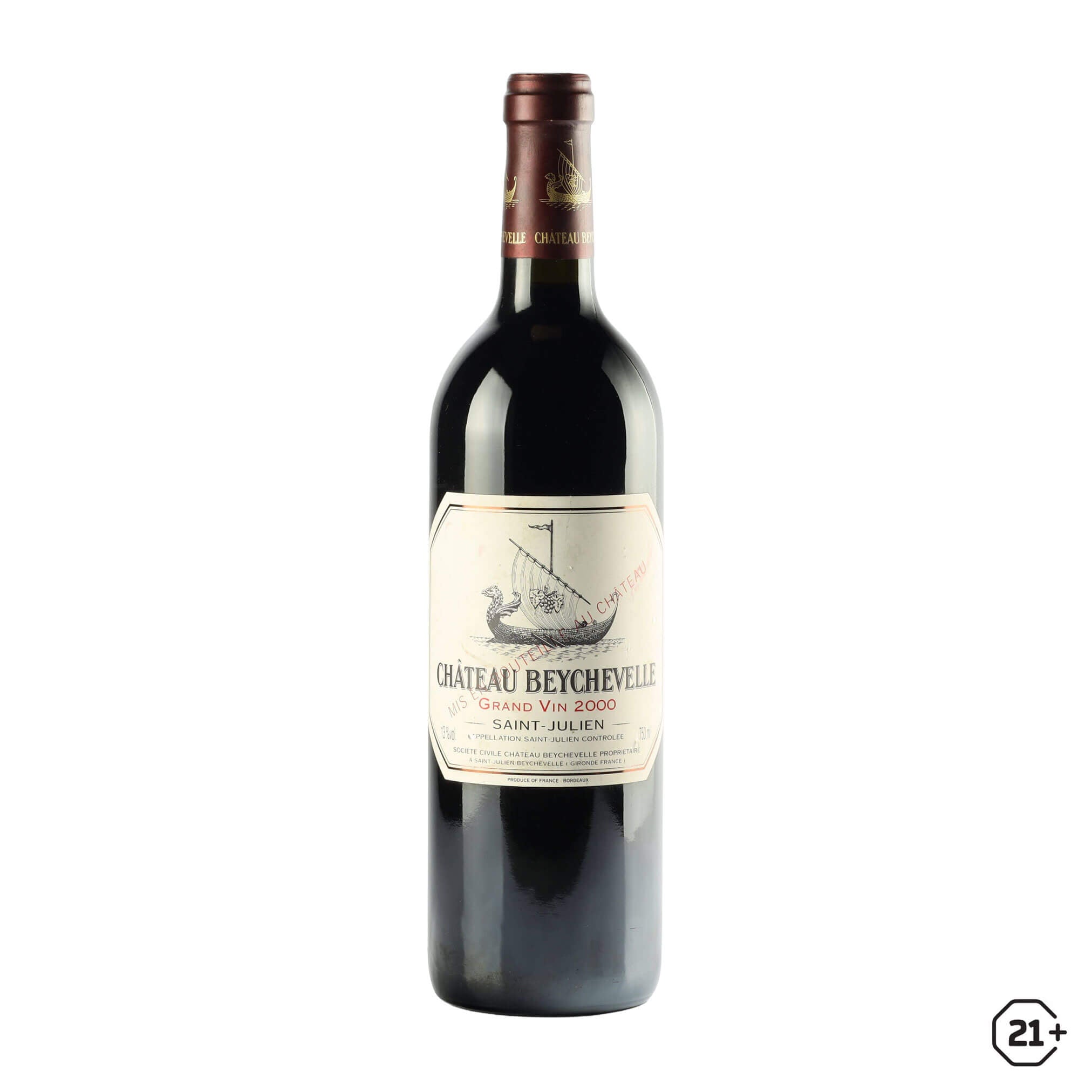 ワイン Saint Julien 2000 Chateau Beychevelle Chateau Beychevelle 2000 750ml