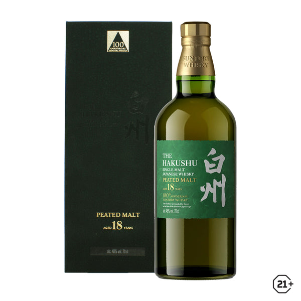 Hakushu 18yrs - 100th Anniversary - Single Malt Whisky - 700ml