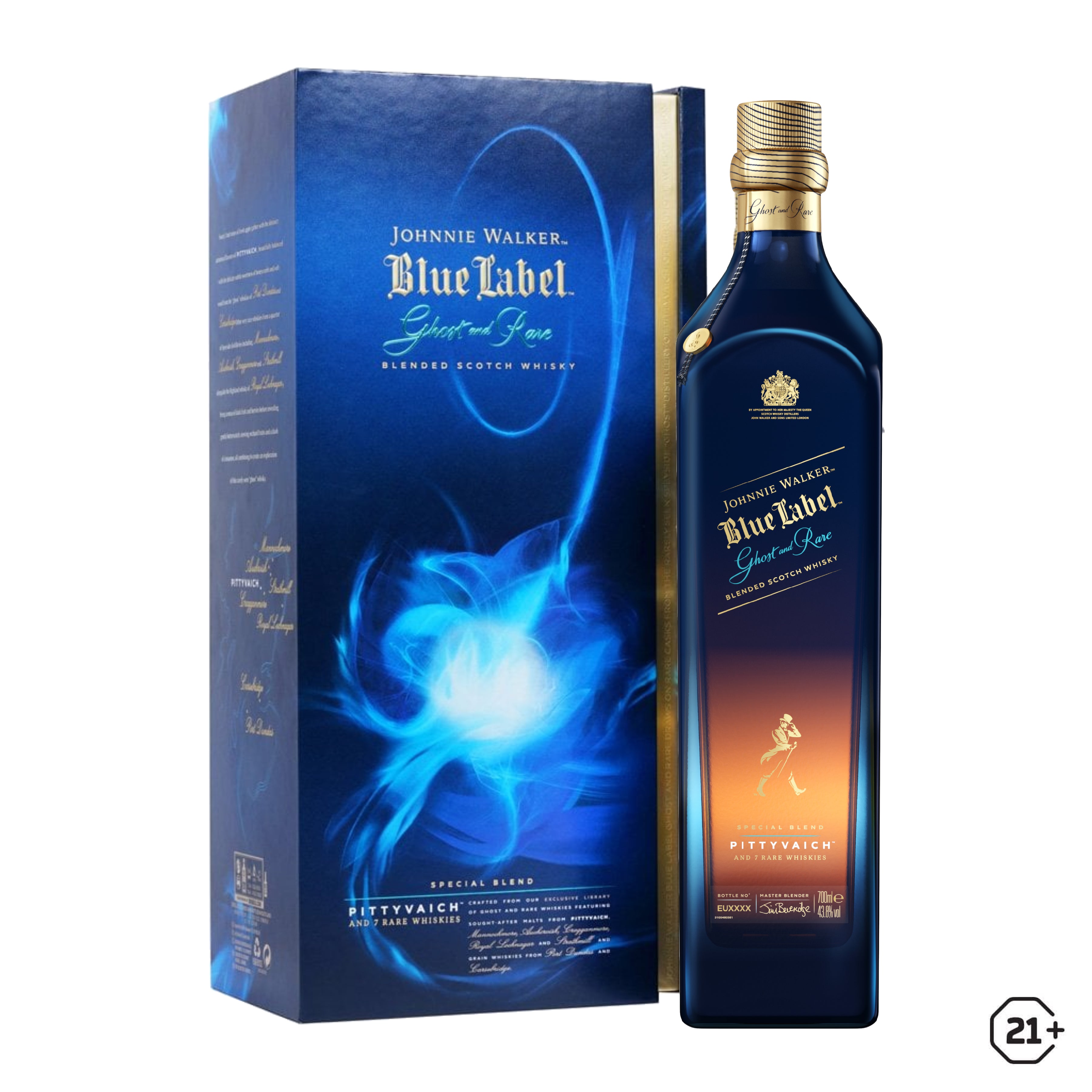 <希少>Johnnie Walker Ghost and Rare 750ml Johnnie Walker Blue Label Ghost & Rare Pittyvaich 750ml