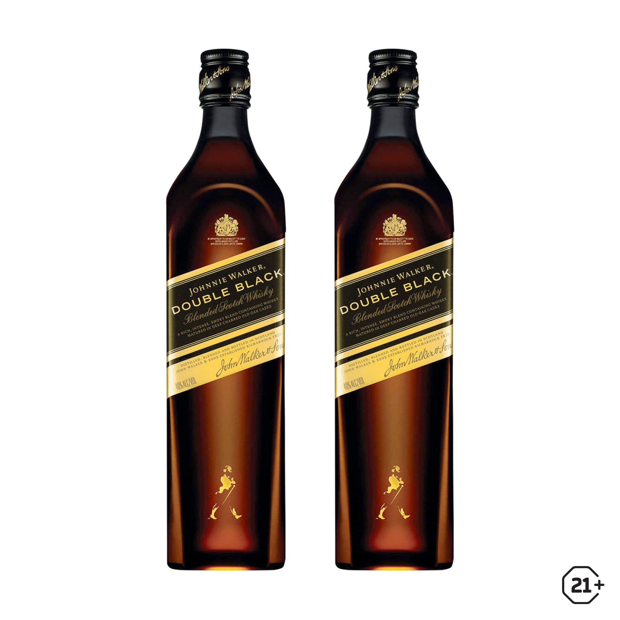Johnnie Walker Whisky ブラック2本セット　M200201 Johnnie Walker Whisky ブラック2本セット M200201 Amazon.co.jp