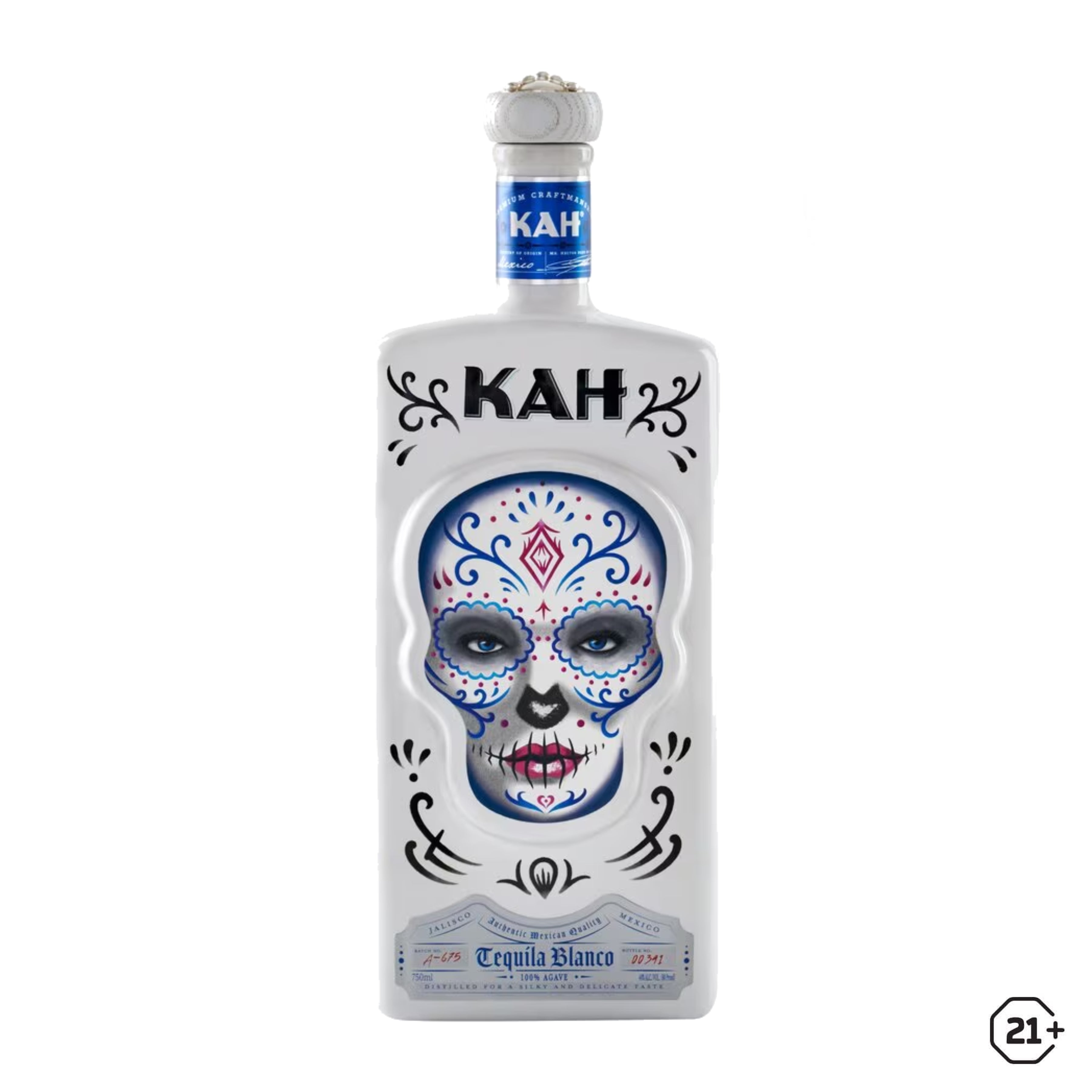 ブランコ テキーラ（Kah Blanco Tequila）手描き KAH Tequila - Blanco - 700ml