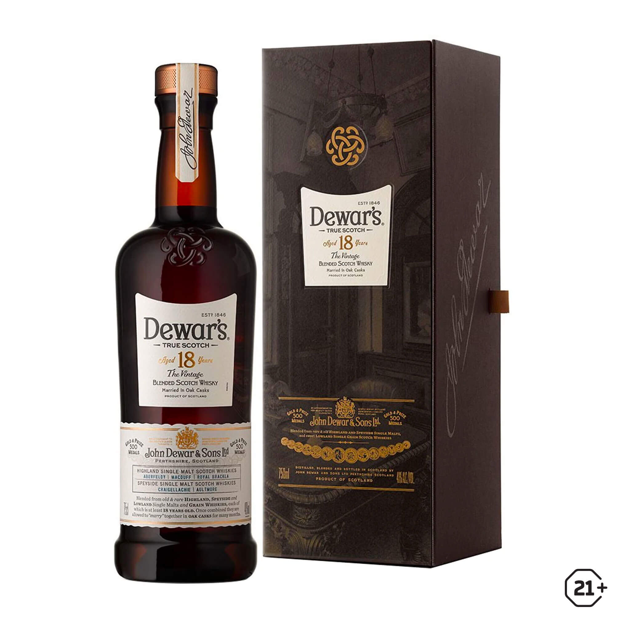 Dewars 18yrs 750ml