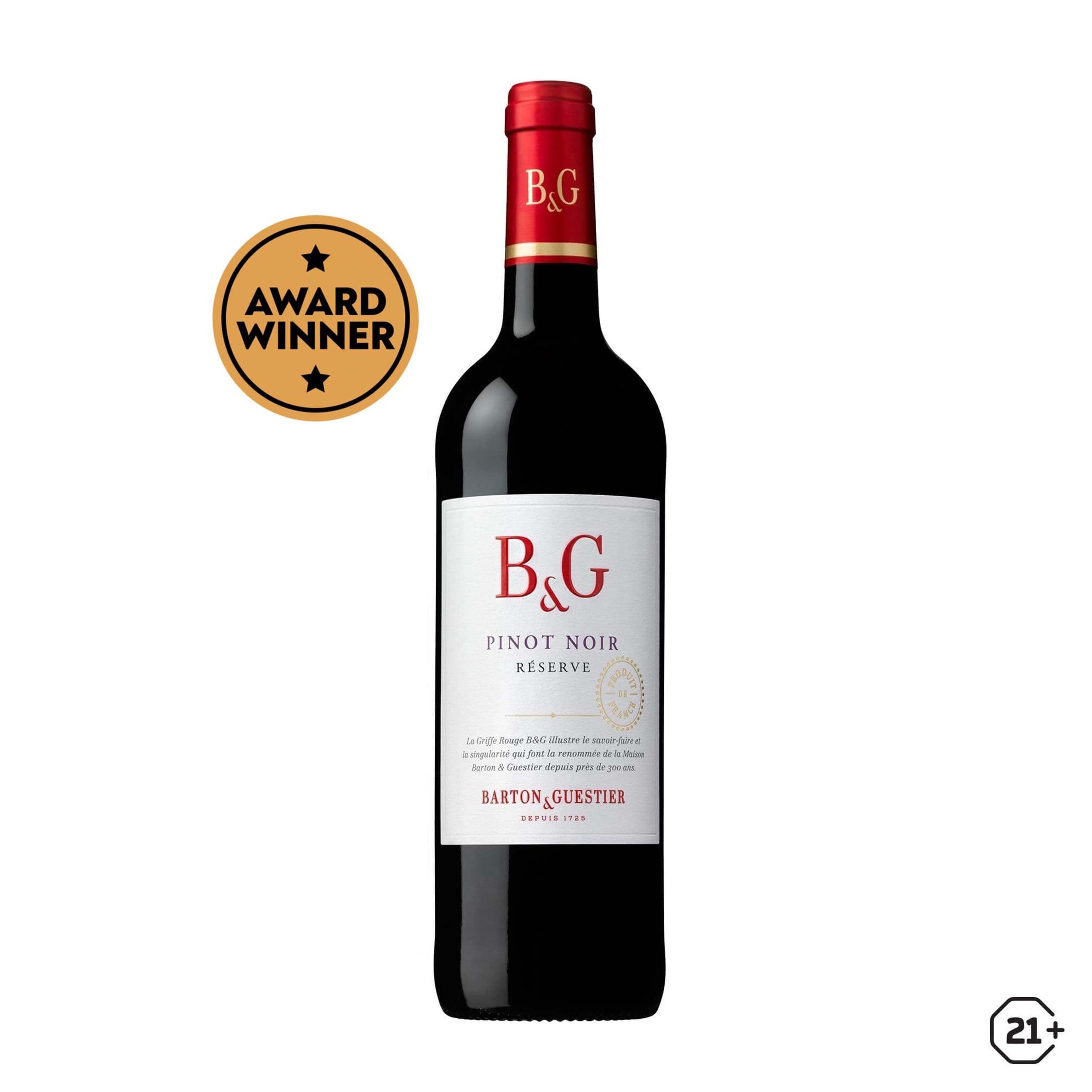 Buy B&G Reserve Varietal Pinot Noir 750ml | Minuman.com