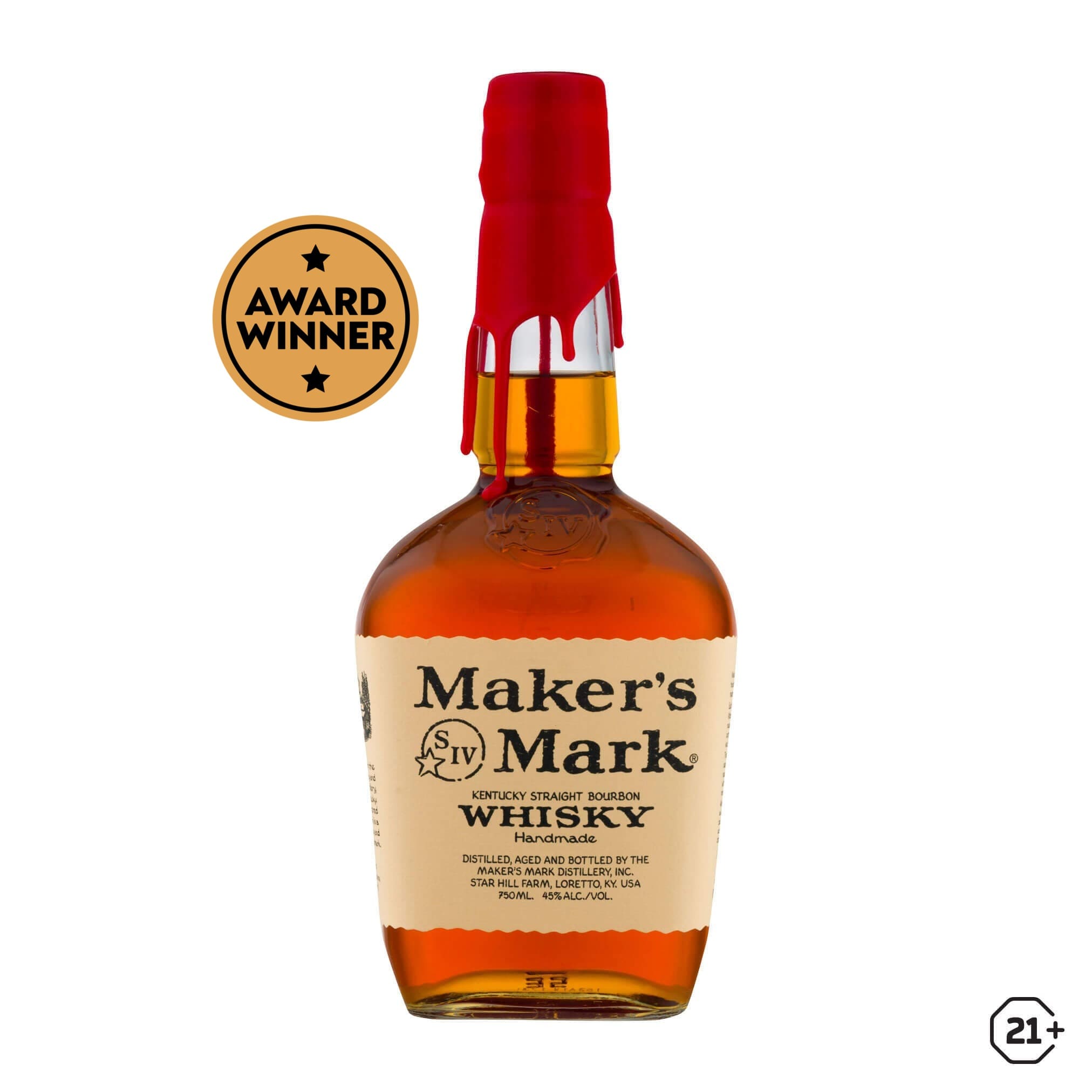 Makers Mark Bourbon Whiskey 750ml