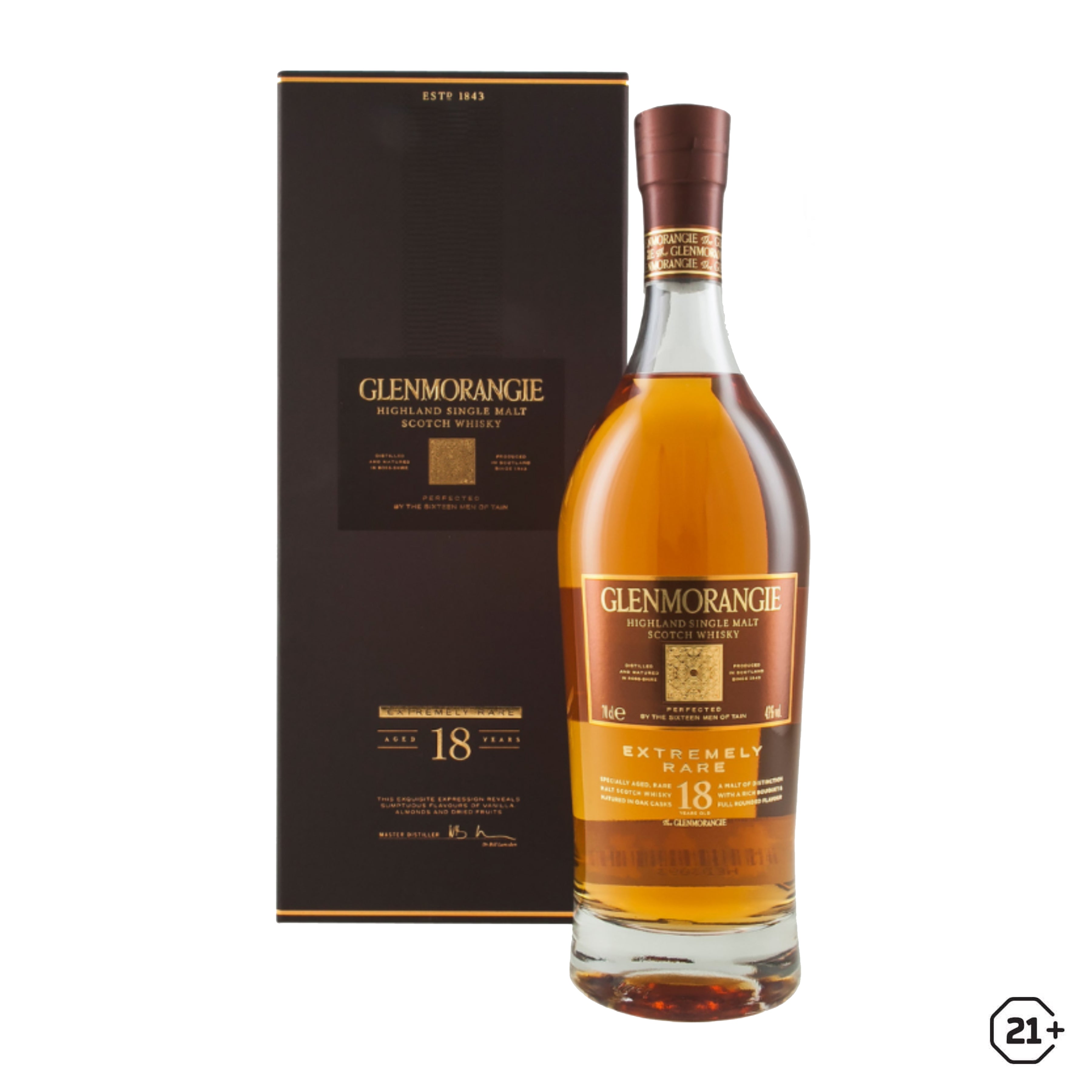 Glenmorangie Extremely Rare 18-Year Single Malt Scotch Whiskey - 750 ml bottle