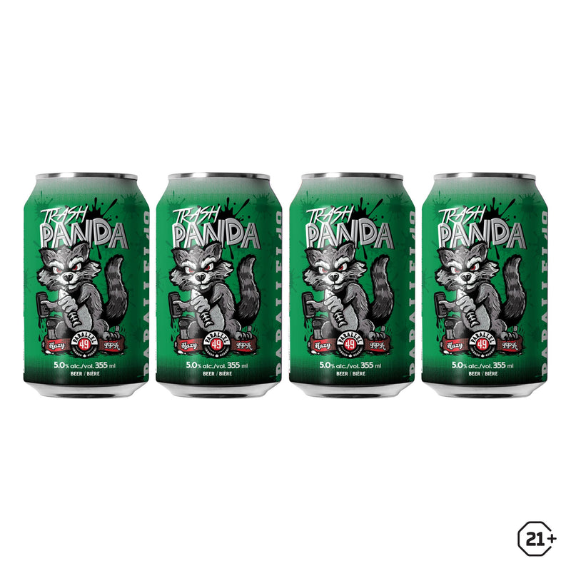 Trash Panda - Hazy IPA Beer - 355ml - 4cans