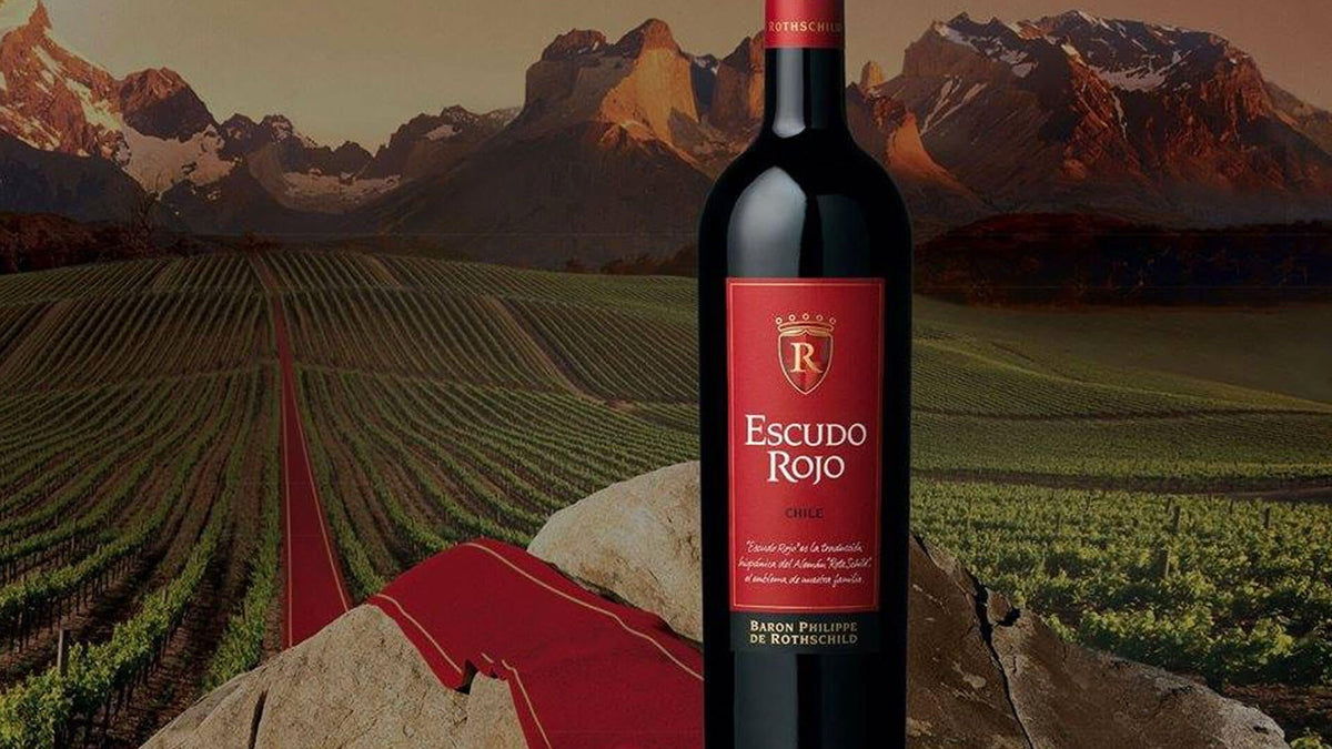 From Baron Philippe de Rothschild to Chile: The Story of Escudo Rojo