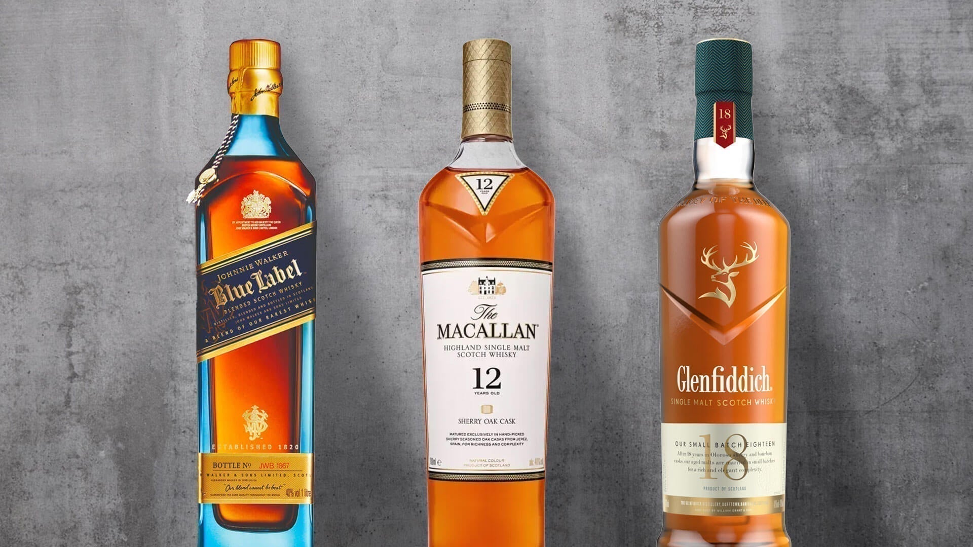 Best Premium Whiskeys in Indonesia – Johnnie Walker, Glenfiddich, & Macallan