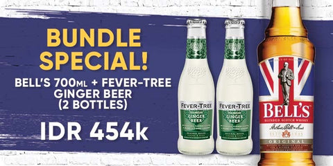 Bundle Special - Bell's 700ml + Fever Tree Ginger Beer 2x Bottles