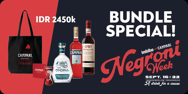 Bundle Negroni Week - Campari, Vermouth, Ondina