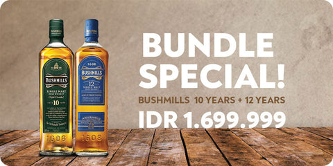 Bundle Special! - Bushmills 10 Years 700ml + Bushmills 12yo 700ml