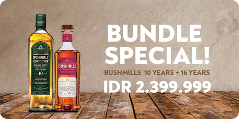 Bundle Special! - Bushmills 10 Years 700ml + Bushmills 16yo 700ml