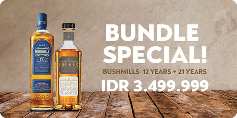Bundle Special! - Bushmills 12 Years 700ml + Bushmills 21yo 700ml