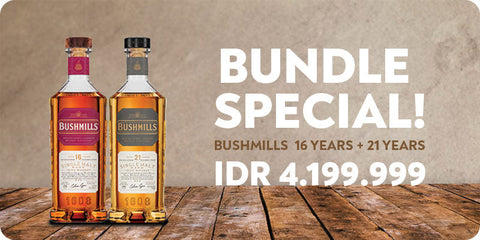 Bundle Special! - Bushmills 16 Years 700ml + Bushmills 21yo 700ml