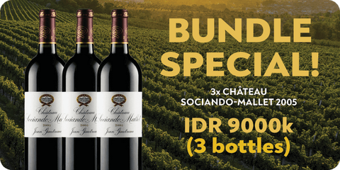 Bundle Special Price - 3 btls Chateau Sociande Mallet 2005
