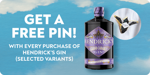 Buy 1 bottle Hendricks, get a free PIN!