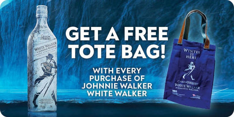 Johnnie Walker White Walker - 700ml with free gift!