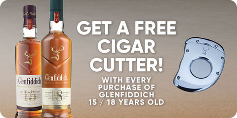Glenfiddich 12yrs/15yrs - with free gift!