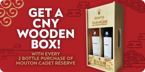 Mouton Cadet - Get a CNY Wooden Box!