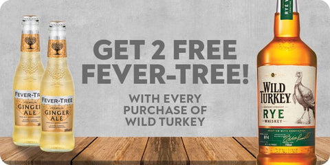 Wild Turkey - Get 2 Free Fever-Tree Ginger Ale!