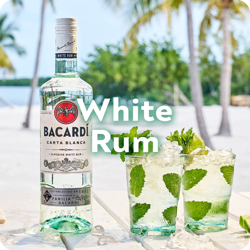 At Home Bar - Rum - White Rum