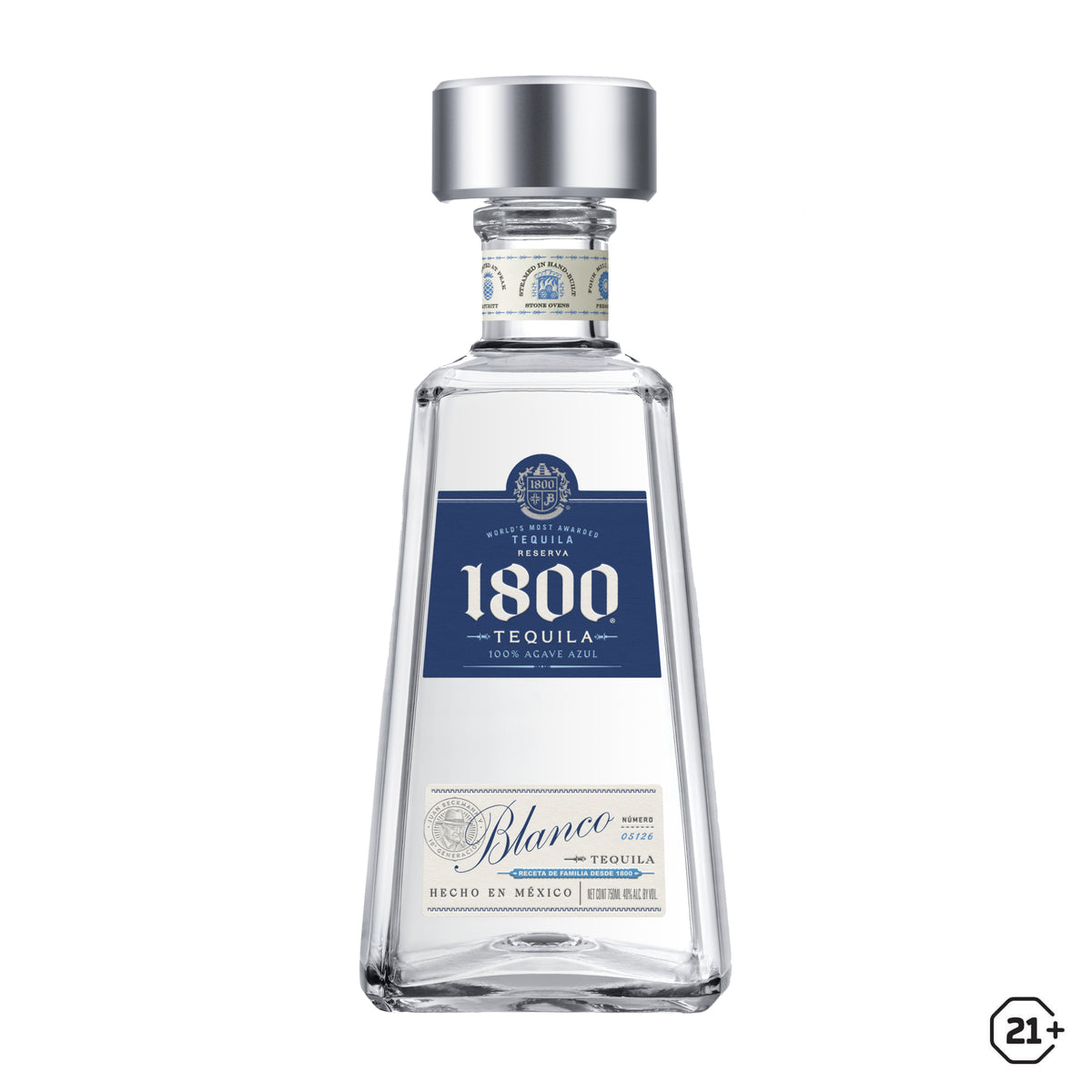 Get 1800 Silver Tequila 750ml at Minuman.com | Free Shipping