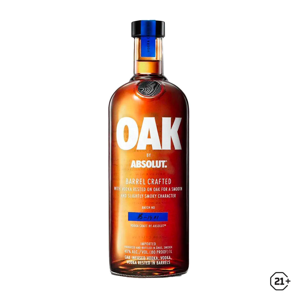 【限定】２０００冊　ロッカクアヤコ　みんなのことabout us Absolut Oak Vodka 700ml