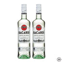 Bacardi Carta Blanca Rum 750ml - 2btls