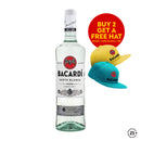 Bacardi Carta Blanca Rum 750ml