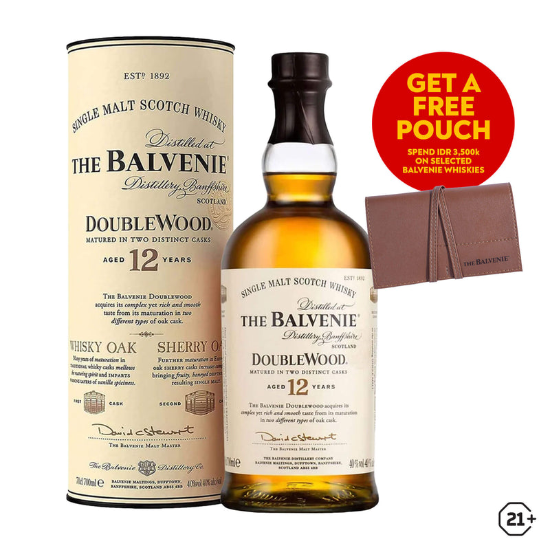 Buy Balvenie 12yrs Doublewood 700ml on Minuman.com