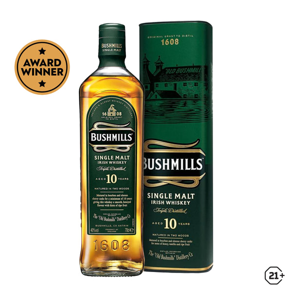 Bushmills 10yrs - Single Malt Whiskey - 700ml