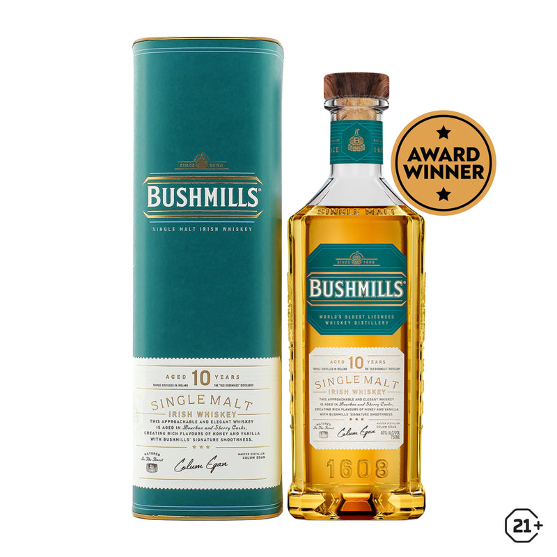 Bushmills 10yrs - Single Malt Whiskey - 700ml