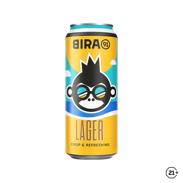 Bira 91 - Lager Beer - 330ml can