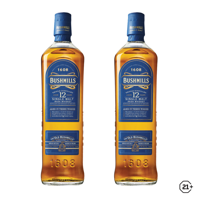 Bushmills 12yrs 700ml - 2btls