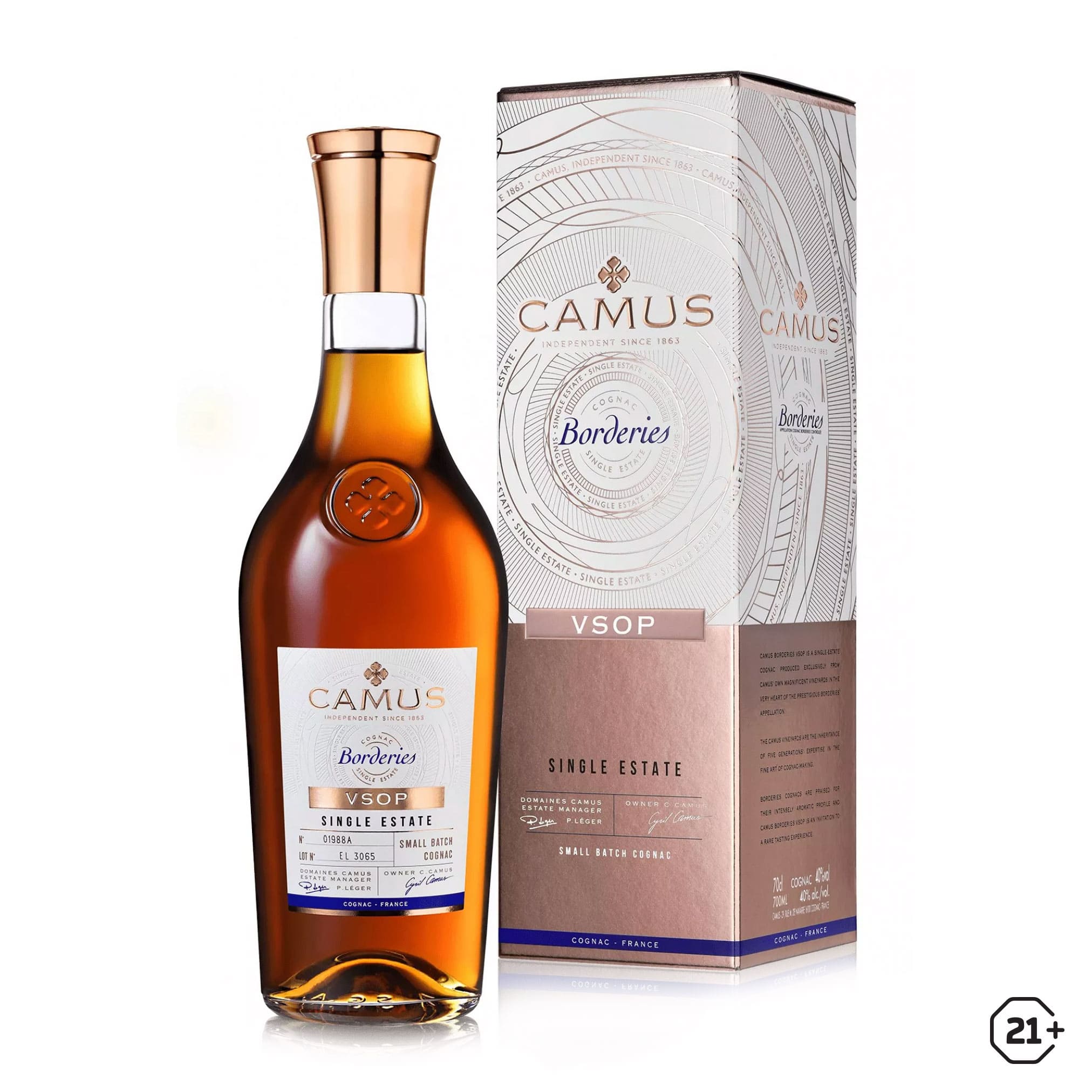 CAMUS Borderies VSOP 700ml 40% 限定版 Camus VSOP Borderies 700ml