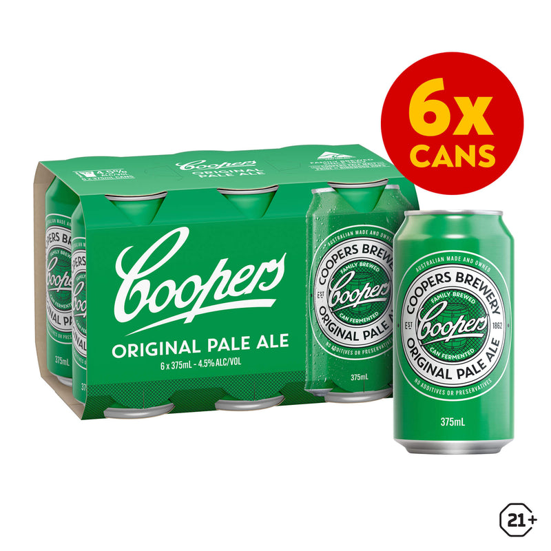 Coopers - Original Pale Ale - 375ml - 6cans