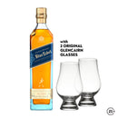 Johnnie Walker Blue 750ml + Glencairn Glass 2pcs