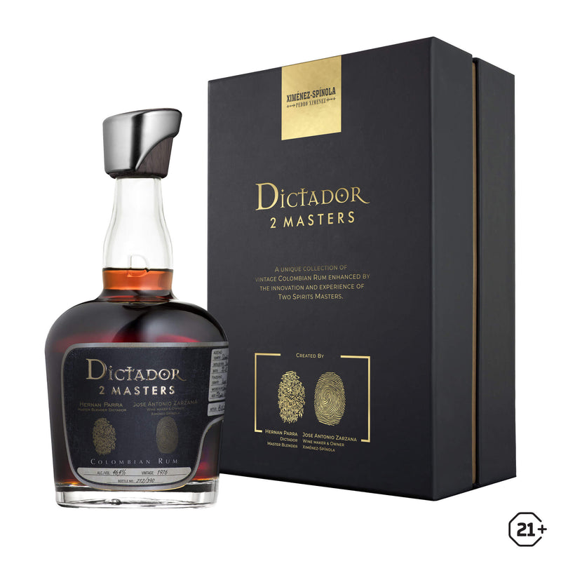 Dictador - 2 Masters Ximenez Spinola Rum - 1978 - 700ml