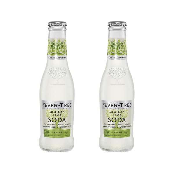 Fever Tree - Mexican Lime Soda - 200ml - 2btls