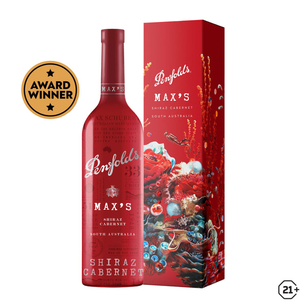 Penfolds Maxs Shiraz Cabernet Under The Sea Gift Box 750ml