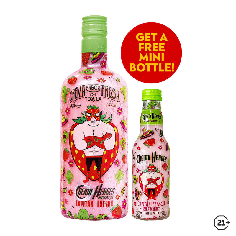 Cream Heroes - Capitan Freson Strawberry - 700ml
