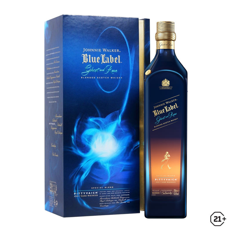 Johnnie Walker - Blue Label - Ghost & Rare Pittyvaich - Blended Whisky - 750ml