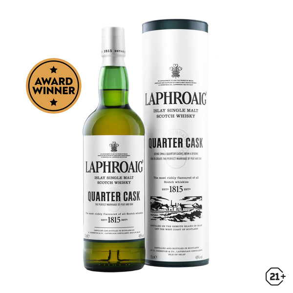 おかか Laphroaig Quarter Cask 750ml LAPHROAIG-QUARTERCASK-BOX-