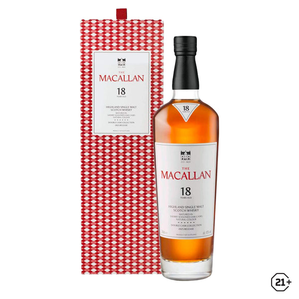 Buy The Macallan 18yrs Double Cask 700ml on Minuman.com