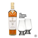Macallan 12yrs Sherry Oak 700ml + Glencairn Glass 2pcs
