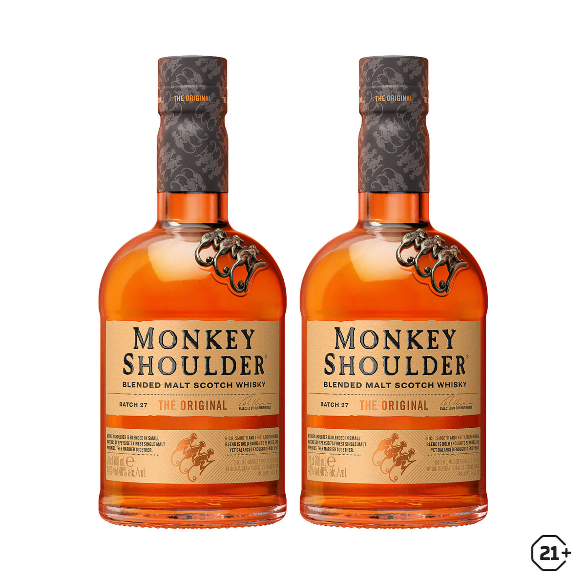G*o様 MONKEY SHOULDER スコッチウイスキー 700ml 2本セ モンキーショルダー （MONKEY SHOULDER） 700ml