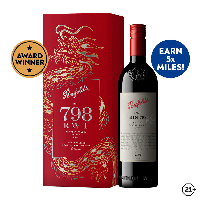 Penfolds - Bin 798 RWT Barossa Valley - Year of the Dragon - 750ml