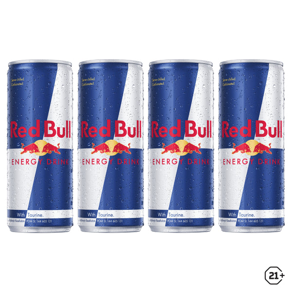 Red Bull - 250ml - 4cans